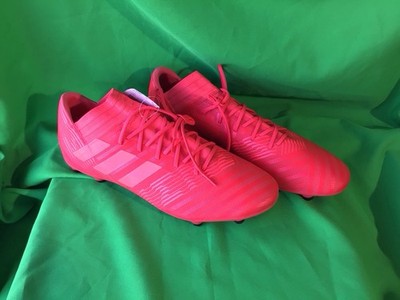 Men's Adidas Nemeziz 17.3 Fg Soccer Cleats Real Coral Red Zest CP8987 SZ13