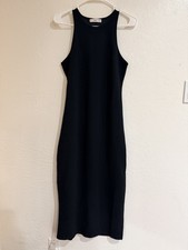 Mango Black Sleeveless Dress size 6