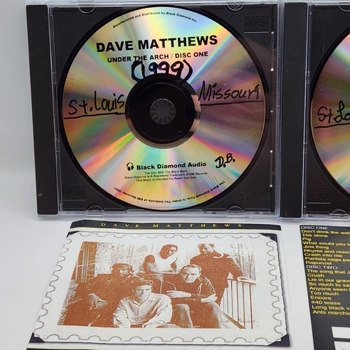 Dave Matthews Band DMB Under The Arch St Louis Recording Jam Band Music 2 CD Set - Imagen 2 de 4