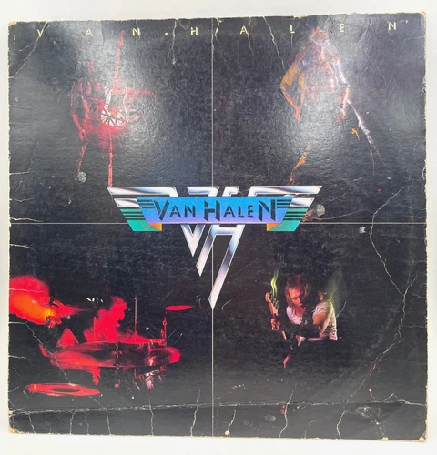 1978 Van Halen Debut Vintage Vinyl Record