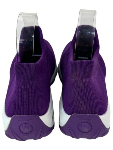 HKR Trainers Women's UK Size 4 Purple Slip On Running Walking Orthopedic Comfort - Picture 6 of 7
