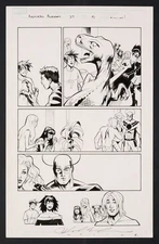 Original Art from Avengers Academy #27 (2012) Page 15 Moline/Fern