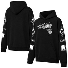 Unisex round21  Black Las Vegas Aces Swish Hoodie