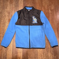 Disney Store Toy Story Buzz Lightyear Woody Boy Fleece Jacket Size 5/6