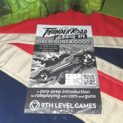 Thunder Road Vendetta Quickstart Rollenspiel GAS-N-GUNS-A-GOGO Gratis RPG Tag