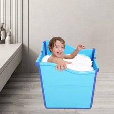 Small Foldable Children's Bathtub 85L Collapsible Portable Baby Bath Tub UK