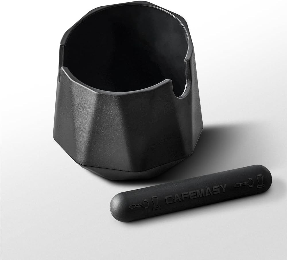 Coffee Knock Box Espresso Grounds - CAFEMASY Home Use Epsresso Black 