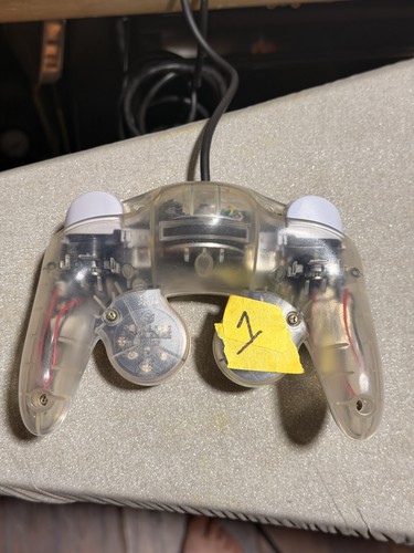 Nintendo Clear GameCube Phob 2.0.5 Controller Calibrated Classic Z | eBay