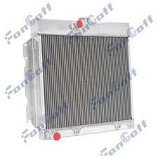 4-row Aluminum Radiator Fit Dodge Charger Dart Mopar Coronet Polara 1963-1969