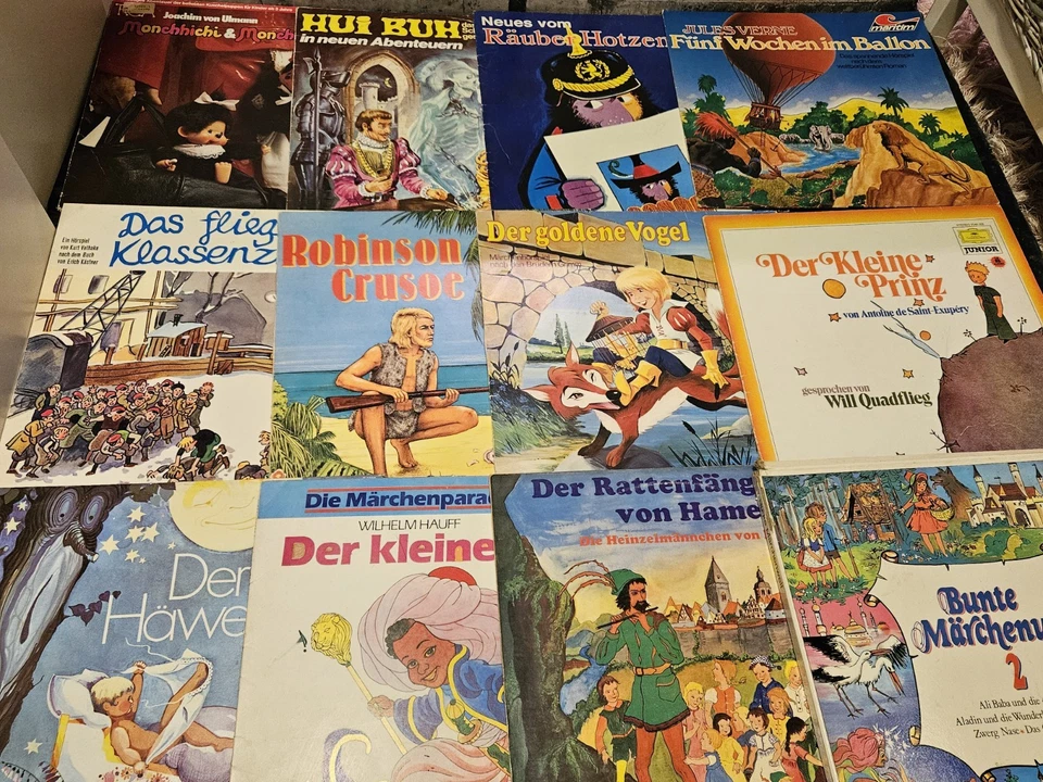 Kinder Schallplatten LP Märchen Grusel Abenteuer Western Spannung  - Bild 2 von 4