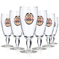 6X Scotch Triumph Bier Glas 0,25L PokalgläSer BiergläSer