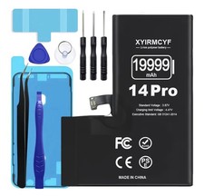 19999mAh Super Capacity Battery Replacement Battery for iPhone 14 Pro