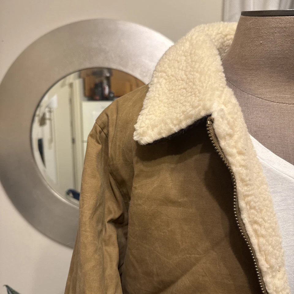 Chaqueta Empacadora SCHOTT XL Encerada al Aceite Crucero Forrada Field Rancher Foto 4 de 4