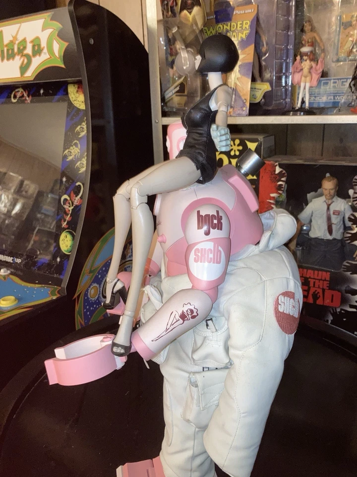 3A ThreeA Ashley Wood 1/6 Ankou EX SXCLB Bouncer Little Shadow Set Of 2 Figures - Image 3 of 4