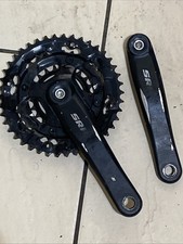 175 mm MTB Bike SRAM Crankset Pedal arms w Chainrings 22-32-42T (good Condition)