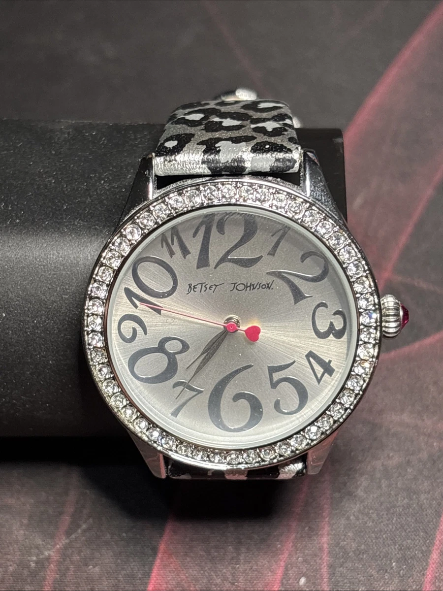 NIB Betsey Johnson Jeweled Cuff Watch 71-mqsgk3GL._AC_UY300_.jpg main image 2