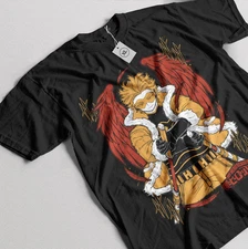 Wing Hero Hawks Keigo Takami T-Shirt My Hero Academia Anime Manga Shirt Black