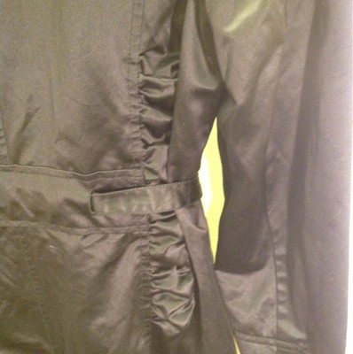 Veste Longue Noire DKNY Jeans - Taille L - Occasion Très Bon état Avec Paillettes (bling)