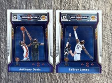2020-21 Donruss Optic Basketball Lebron James Air Defense Insert Lot of 2