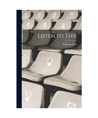 Listen to This, Coleman Cox