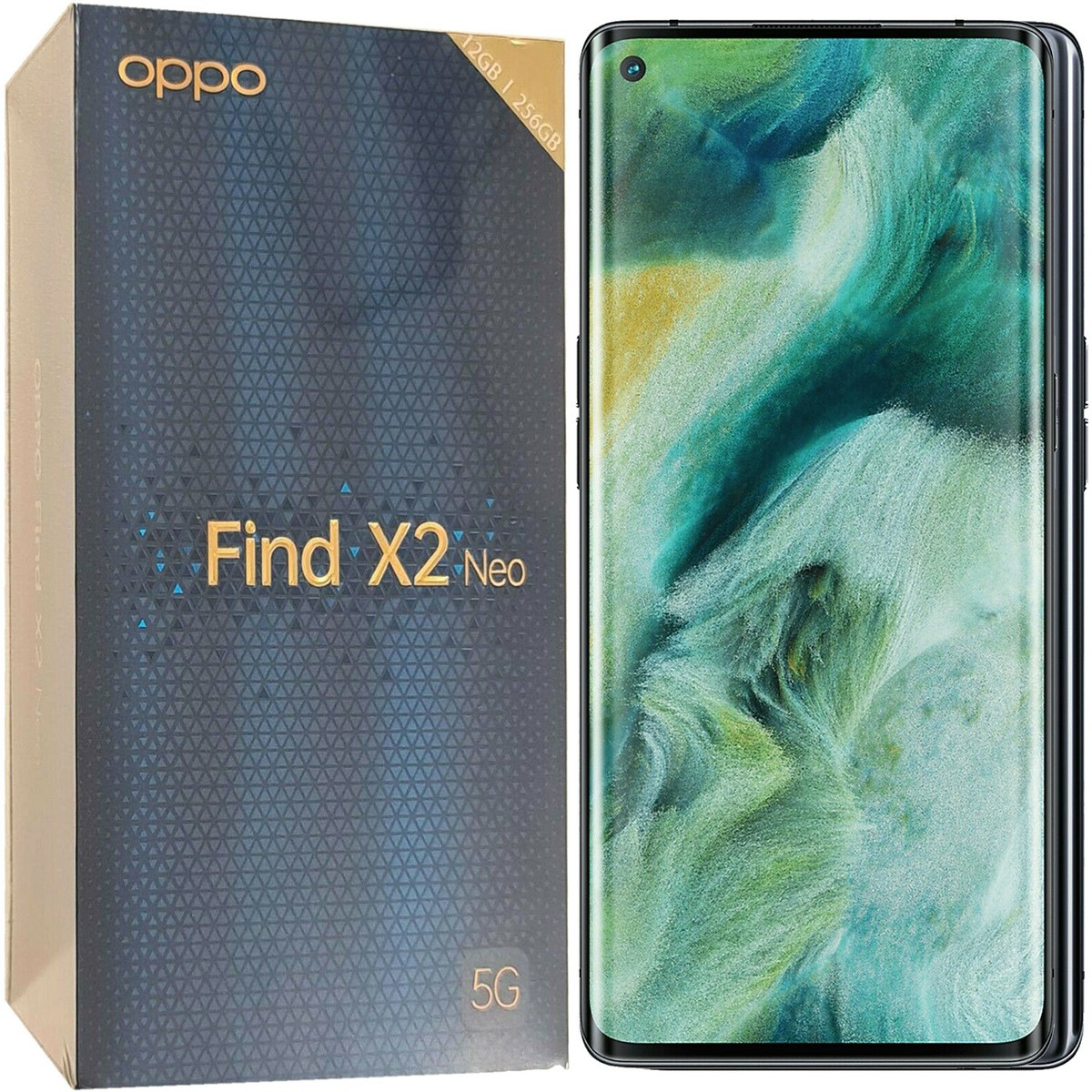 New Oppo Find X2 Neo CPH2009 256GB + 12GB Moonligh Black Factory