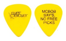 Velvet Revolver Mike McBob Mayhue Tech Yellow Guitar Pick #2 - 2004 Tour GNR