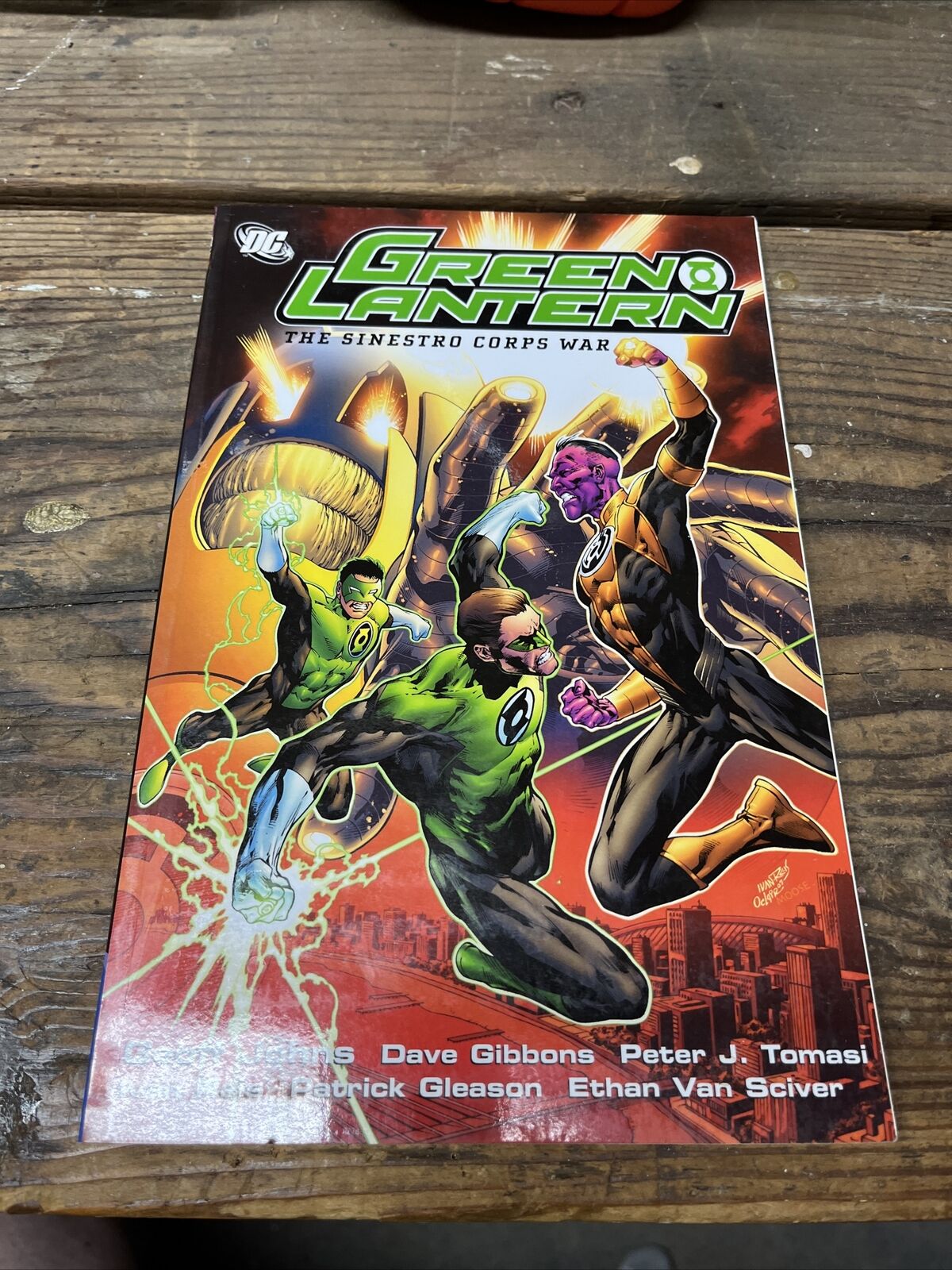 Green Lantern The Sinestro Corps War NM TPB SC Softcover DC Comics 