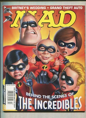 Mad #448 Dec. 2004 Random Acts Of Mindless, The Old Mouse    MBX102