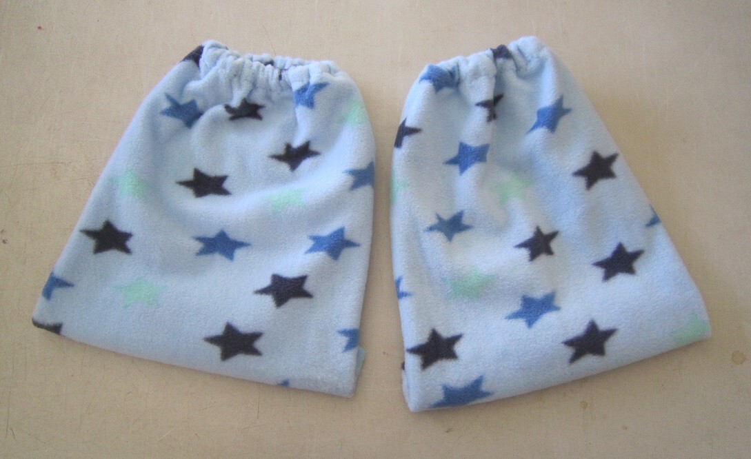 Housse De Selle Western/Stock Avec Broderie Offerte + 1 Paire De Chaussettes Étoiles Bleues