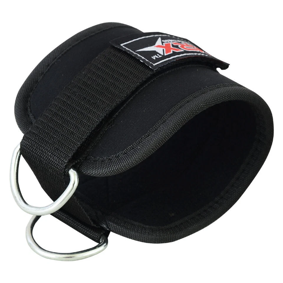 MRX Levantamiento de Pesas Anillo en D Correa para Tobillo 1 PC Pierna Polea Cable Accesorio Hombres Mujeres Foto 3 de 4