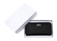 Lacoste L.12.12 Concept L Zip Wallet GeldböRse Black Schwarz Neu