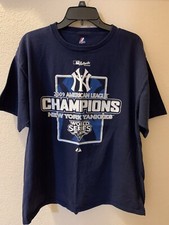 New York Yankees 2009 American League Champions AL World Series T-Shirt XL