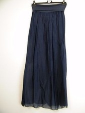 LADIES 30%  SILK 70% VISCOSE  LINED  LONG  SKIRT  ONE SIZE FITS 12-16