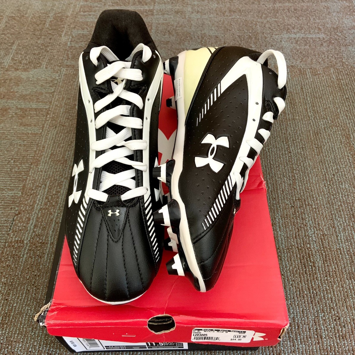 Under Armour Nitro Mid D Football Cleats 11.5 Under Armour Nitro Mid D (US 11.5) – www.SportsTakeoff.com main image 2