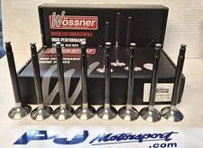 COSWORTH YB INCONEL EXHAUST VALVE SET (8) WOSSNER TOP QUALITY *IN STOCK*