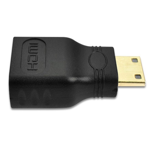 mini hdmi to hdmi adapter gold plated male to female converter for hdtv f-,x - Afbeelding 2 van 9