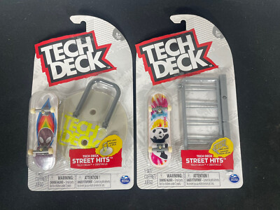 Pack Tech Deck Street Hits - 6 Fingerboards Et Obstacles Pour Skate à Doigts
