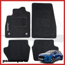 TAPPETI FORD PUMA DAL 2019 IN MOQUETTE CON RICAMO E 2 FISSAGGI SAGOMATI MISURA