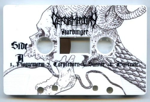 Deformatory Harbinger Limited Edition Cassette Tape Death Metal VERY RARE - Picture 2 of 4