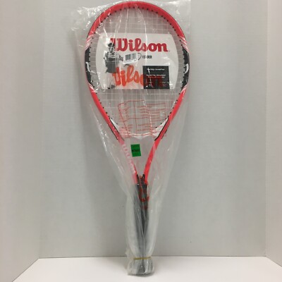 Wilson Roger Federer Tennis Racket White, Red & Black 110
