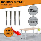 <!--F#f_0-->Table Legs x4 Office Desk leg Meeting Tables Height Adjustable Foot Metal Tube<!--F/-->