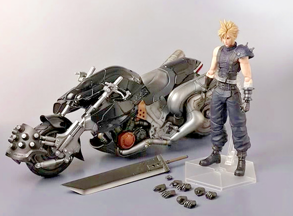 Final Fantasy VII Remake PLAY ARTS Kai Cloud Strife & Hardy