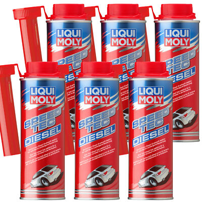 LiquiMoly Diesel Additiv Kraftstoffzusatz 6x 250ml Speed Tec 3722 Motorpflege