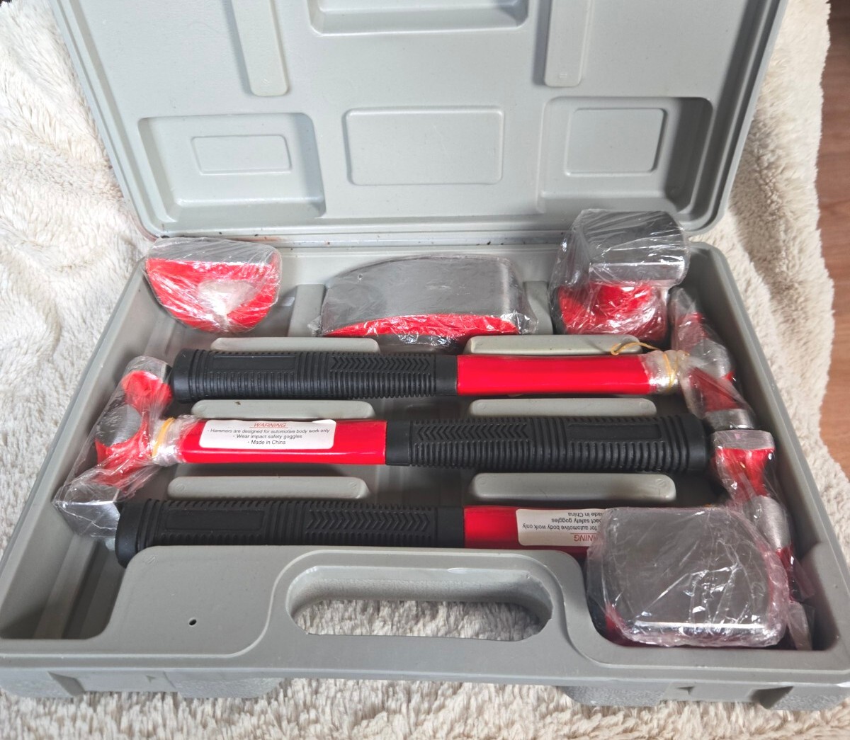 Harbor Freight 7Pc Harbor Freight Auto Body Fender Repair Tool Hammer & Doll Set eBay