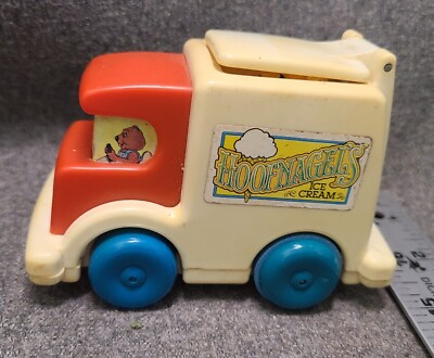 Hoofnagel's Ice Cream Toy Truck Tomy 1984 American Greetings The Get Along Gang