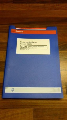 VW Reparaturleitfaden Passat 3B 1997 Radio Telefon Navigation Eigendiagnose