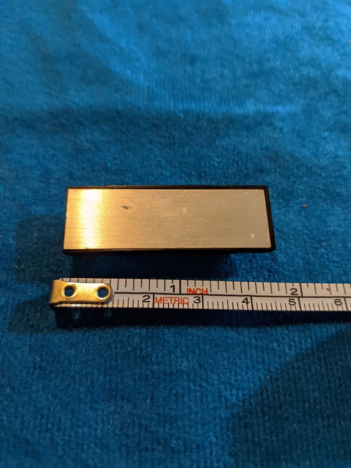 Chevrolet Caprice 1980 clásico aluminio cepillado correa de puerta cubierta final Foto 2 de 3