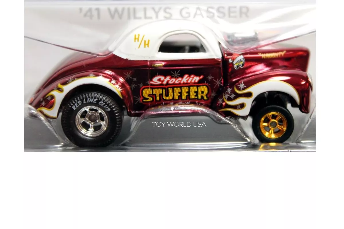 2022 Hot Wheels RLC '41 Willys Gasser 2022 Holiday Car Red Line Club  Exclusive