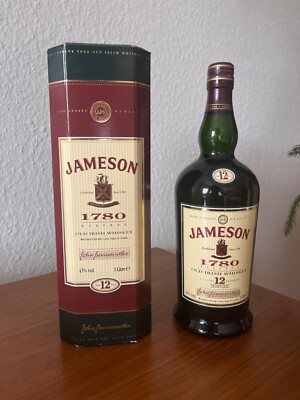 Jameson 1780 Old Irish Whiskey 12 Year 1000ml Boxed