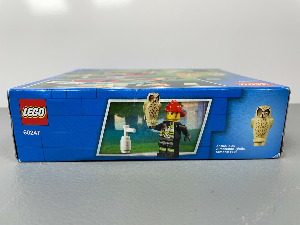 たむ LEGO City 60247 Forest Fire 84 pcs 1 Minifigure & 1 Tan Owl Dented